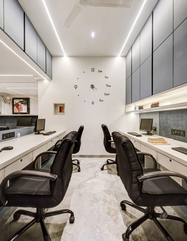 modern office vp design studio vashi